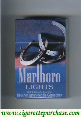 Marlboro Cigarettes Lights hard box